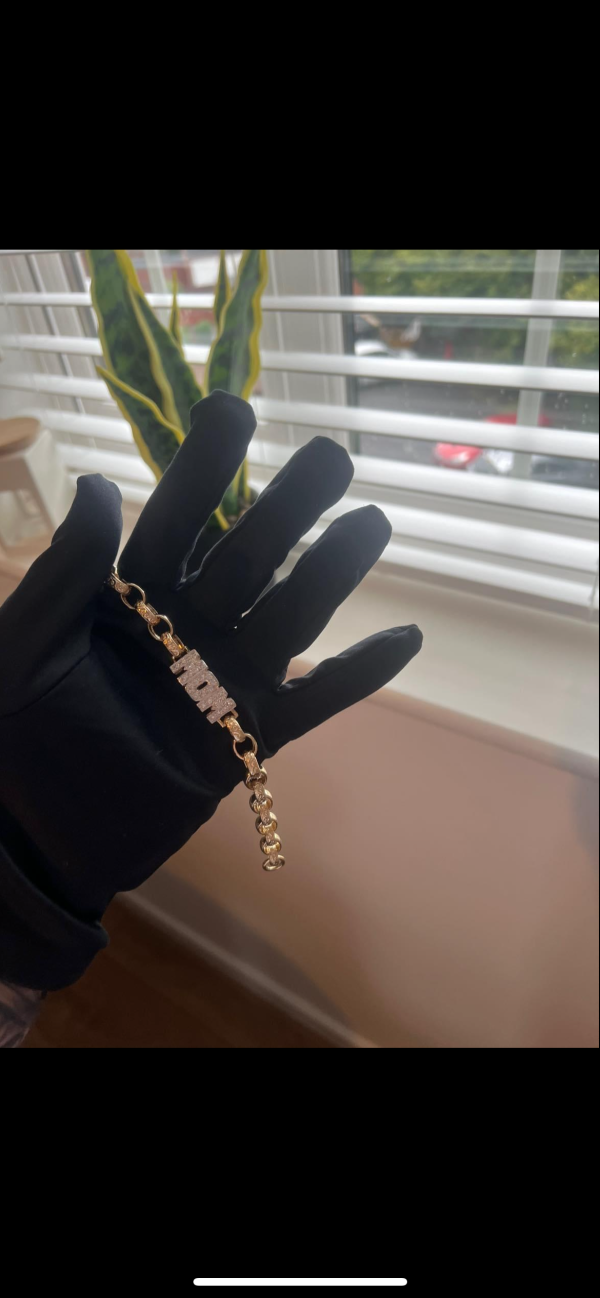 9ct Gold Mom Belcher Bracelet