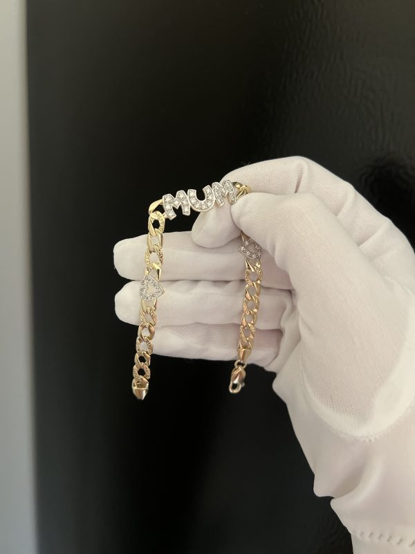 9CT GOLD MUM BRACELET 😍 - Image 14