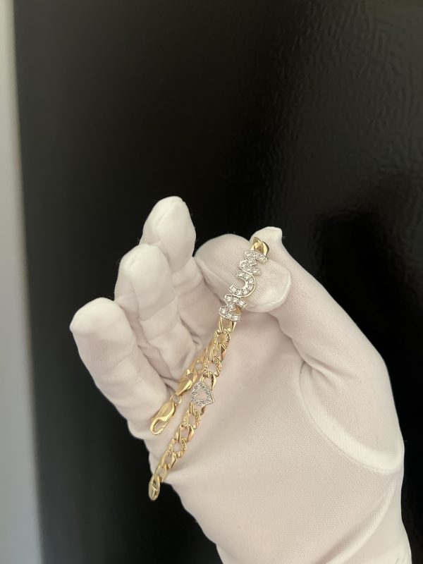 9CT GOLD MUM BRACELET 😍 - Image 13