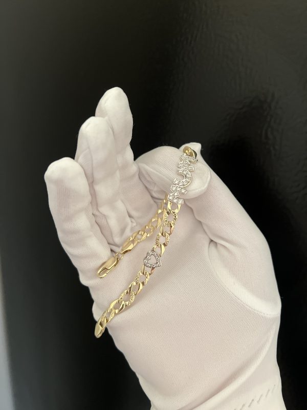 9CT GOLD MUM BRACELET 😍 - Image 11