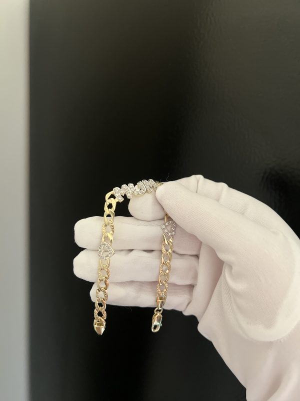 9CT GOLD MUM BRACELET 😍 - Image 7