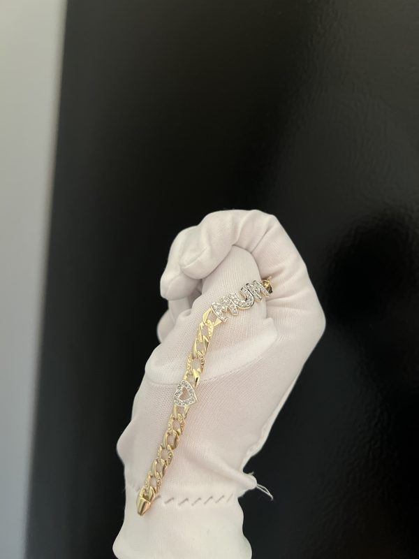 9CT GOLD MUM BRACELET 😍 - Image 4