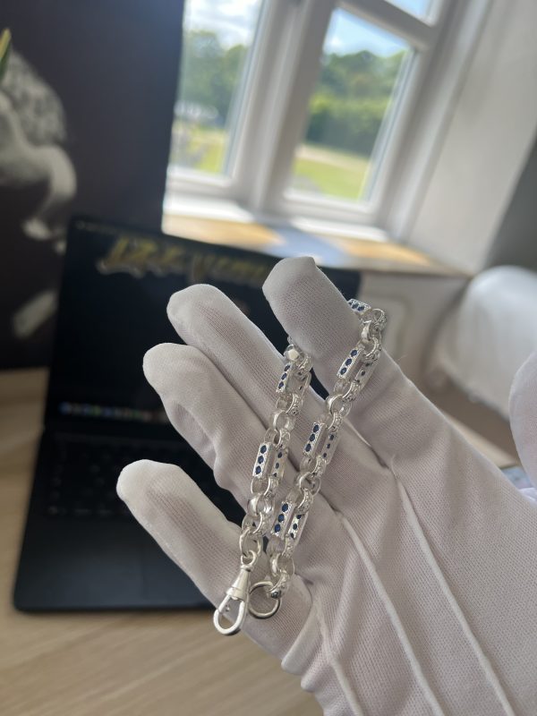 925 BLUE GYPSY LINK 💙 - Image 6