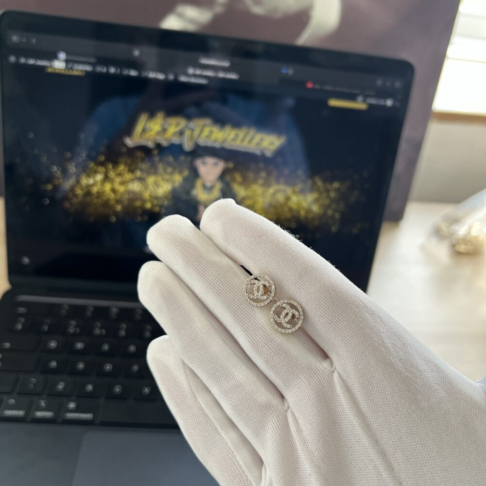 All Cz CC Style Studs 🩷🤍