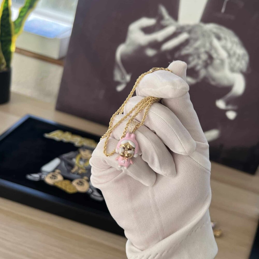 BIG PINK LABUBU & ROPE SET