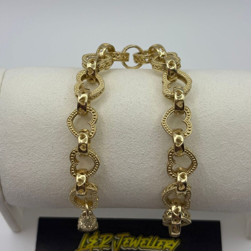 Last HEAVY Heart Bracelet In Stock 😩🫠🩷